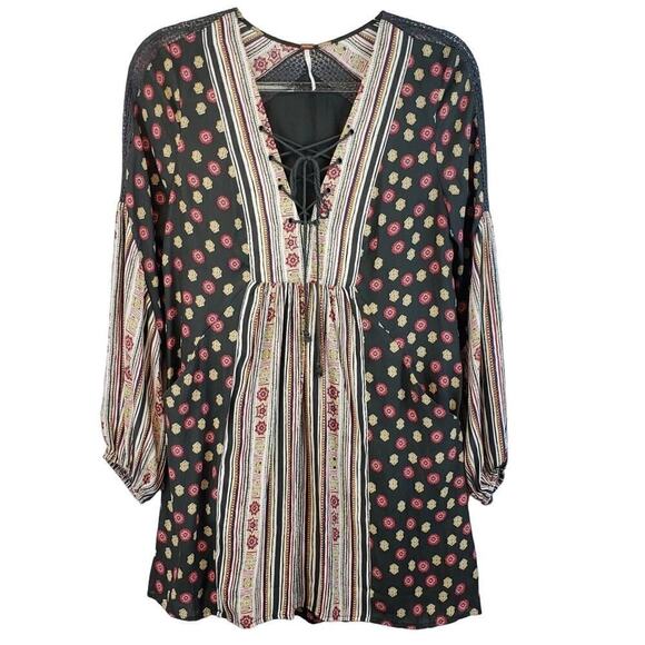 Free People Pebble Rain Oversized Pullover Tunic/Dress SZ XS - Picture 1 of 7